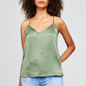 L'agence Jane Silk Cami - Light Ivy